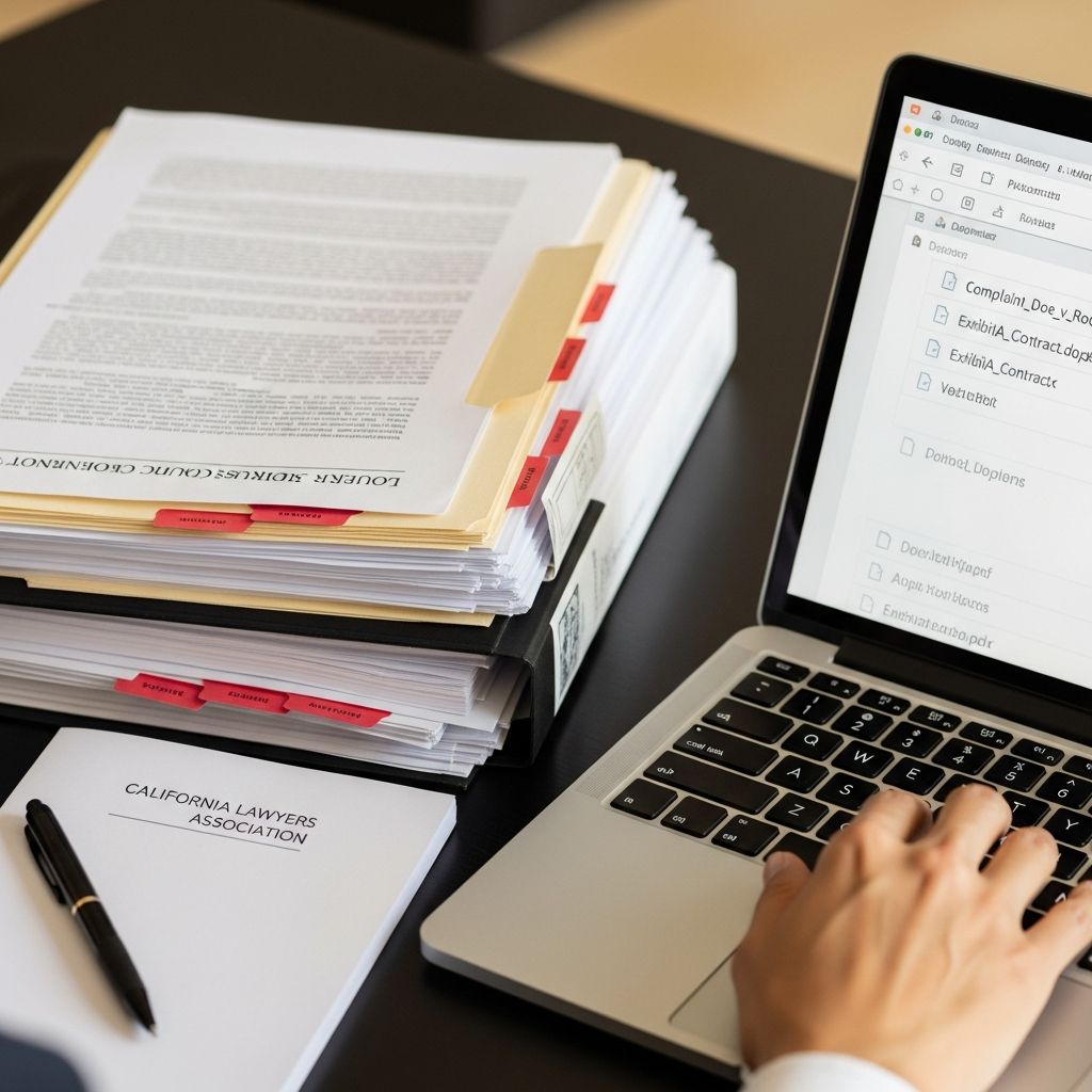 A practical guide to formatting, organizing, and submitting legal documents for successful e-filing in Los Angeles County courts.