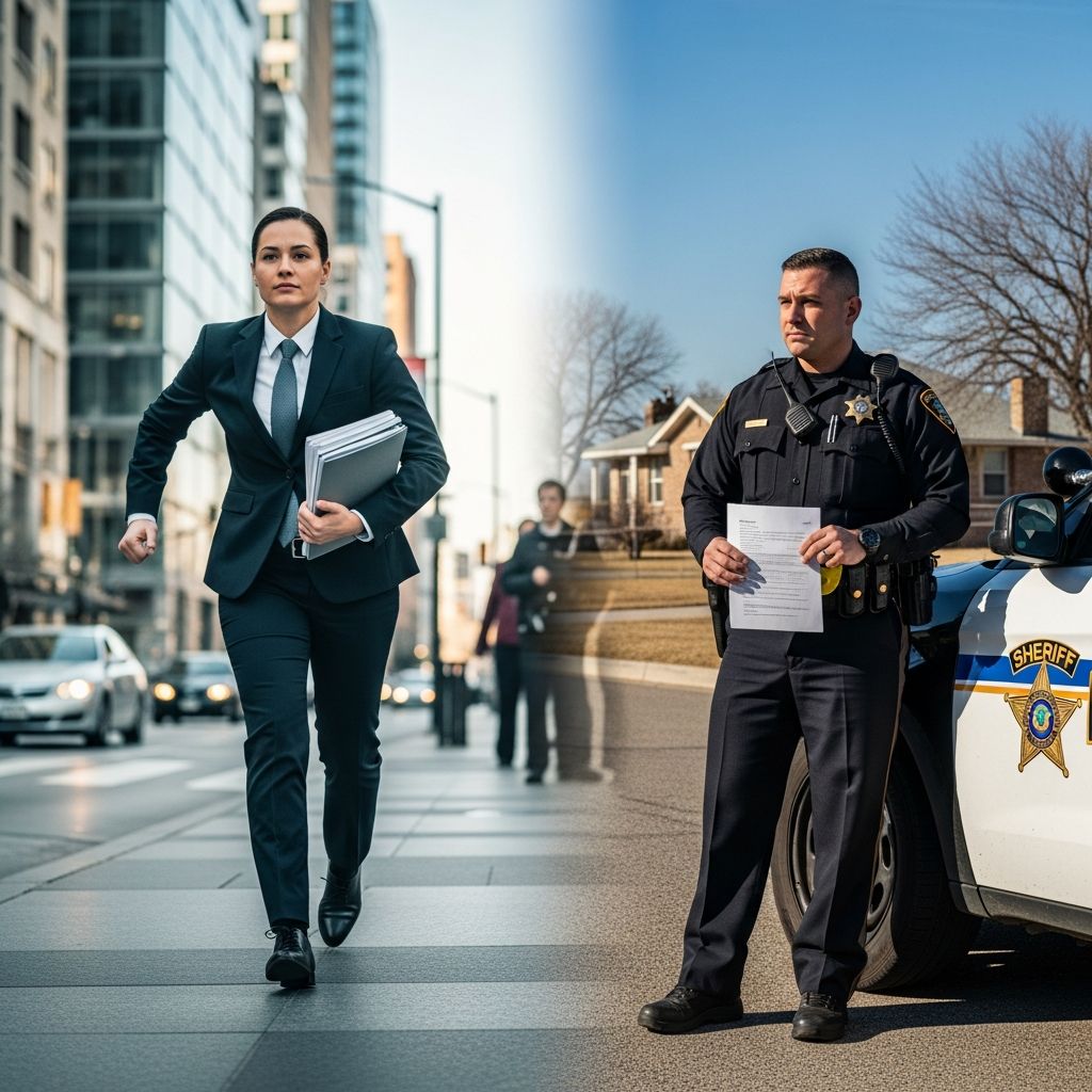 Compare sheriffs and private process servers on speed, cost, compliance, and client service before choosing who serves your legal papers.