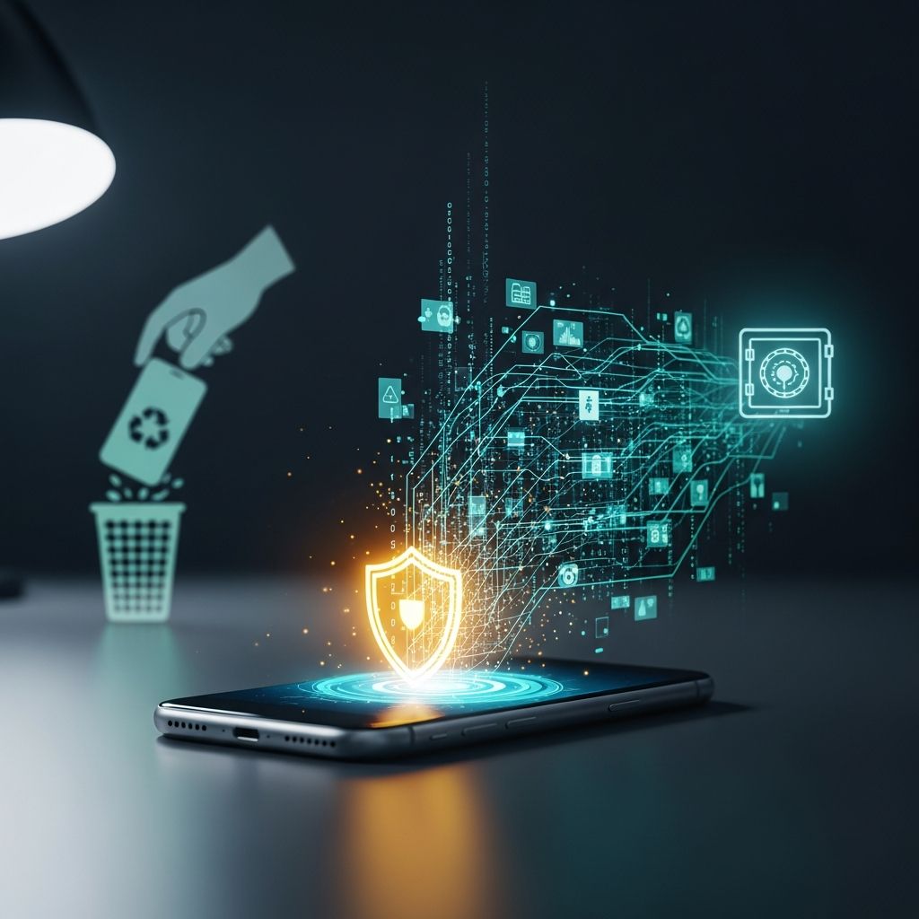 Learn how to safely back up, wipe, and recycle your old smartphone so your personal information doesn’t go with it.
