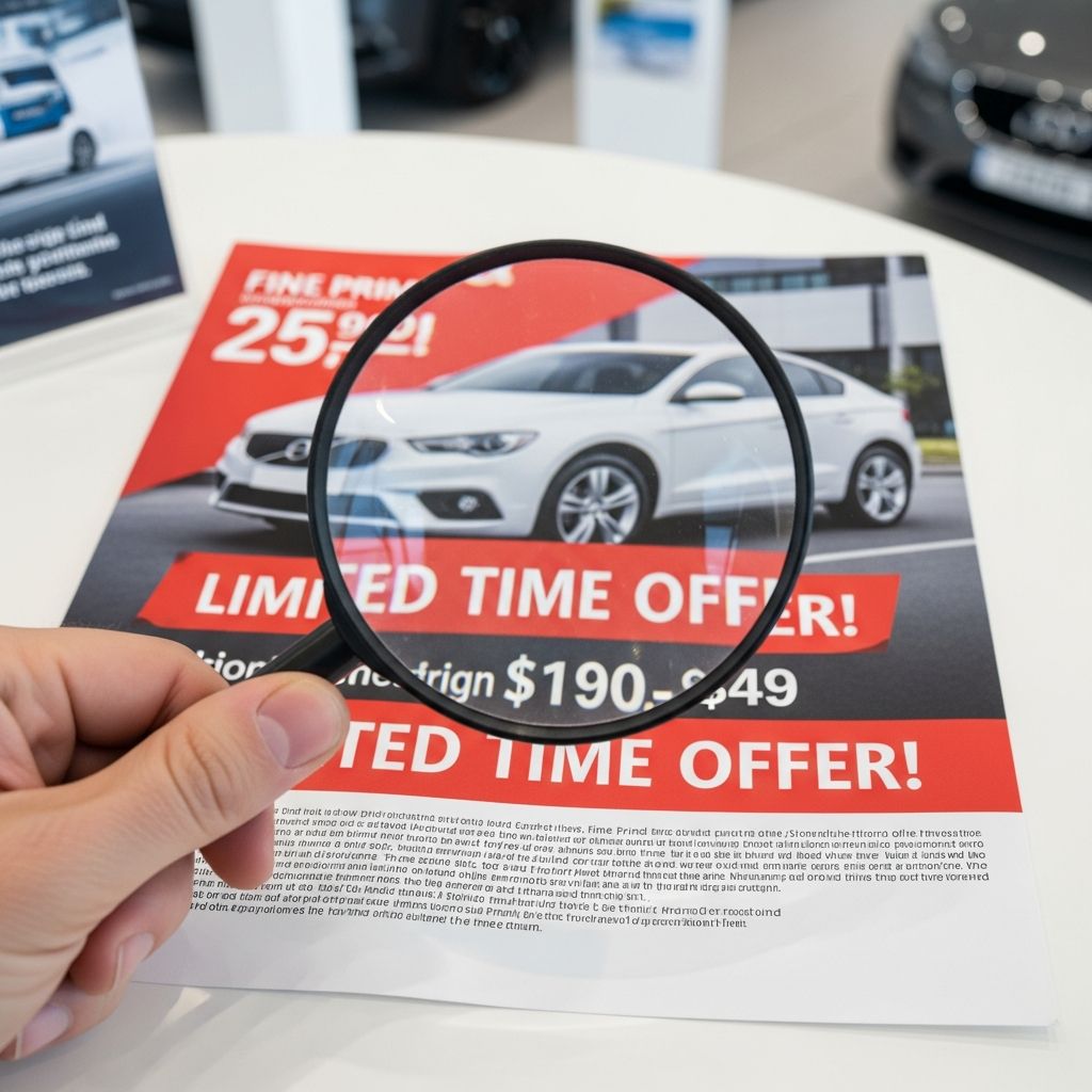 Learn how to spot misleading car ads, avoid junk fees at the dealership, and keep your wallet safe when shopping for a vehicle.