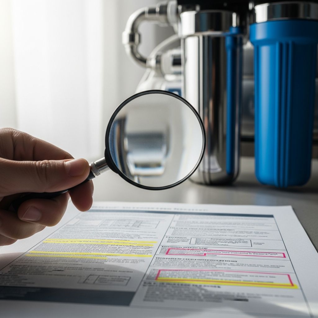 Learn how misleading water treatment system financing works and concrete steps to avoid costly long-term traps.