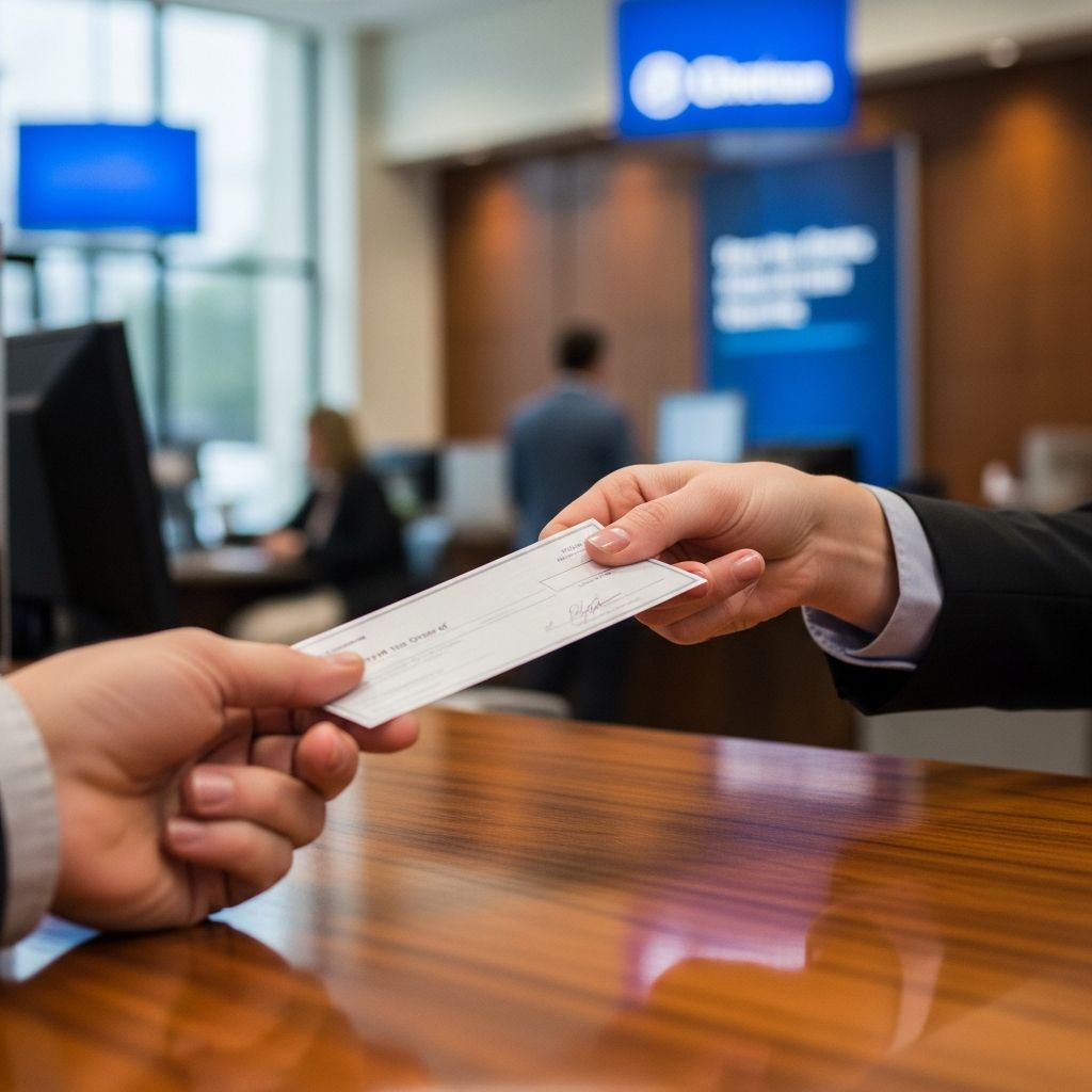 Conozca dónde puede cobrar un cheque, qué comisiones pueden aplicarse y qué reglas siguen los bancos al pagar cheques en España.