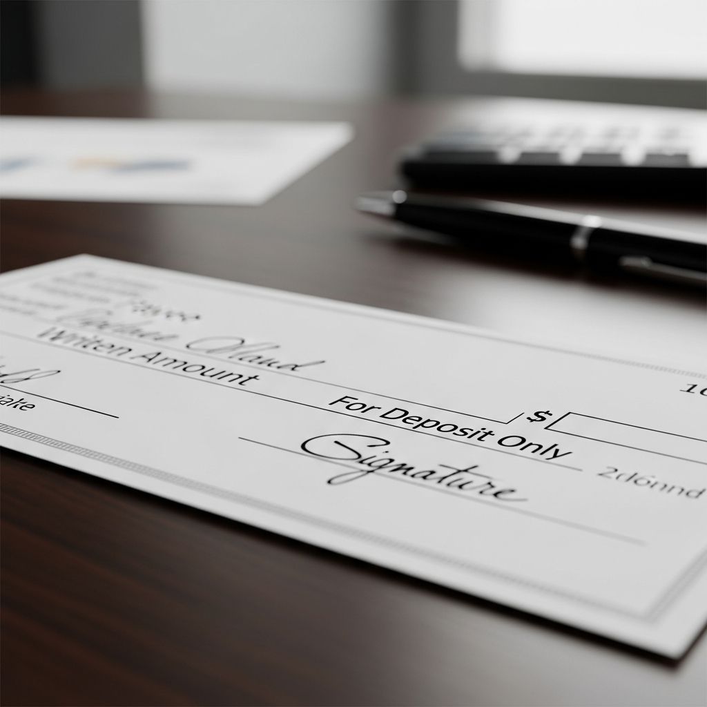 Descubre cómo el endoso restrictivo “solo para depósito” protege tus cheques frente a robos, errores y usos no autorizados.