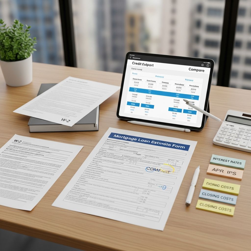 Learn how to request, read, and compare multiple mortgage Loan Estimates so you can confidently choose the best home loan offer.