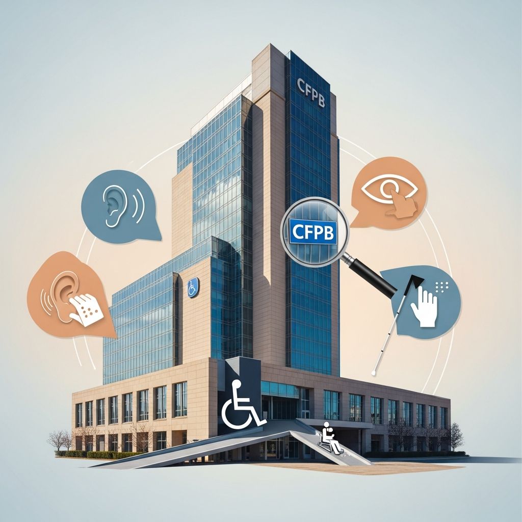 Learn how to request accessible formats, communication aids, and other disability accommodations when dealing with the CFPB.
