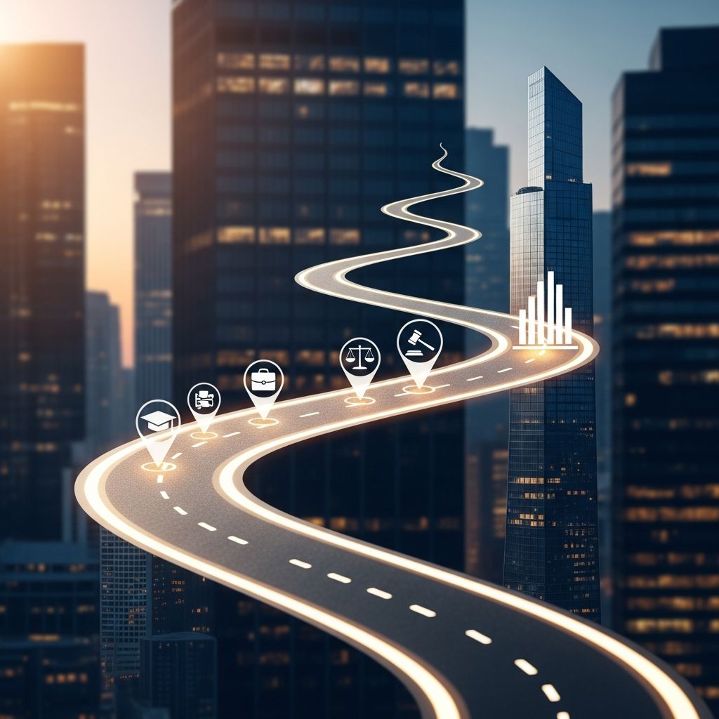 Understand what corporate lawyers do, the skills you need, and each step required to build a long-term career in corporate law.