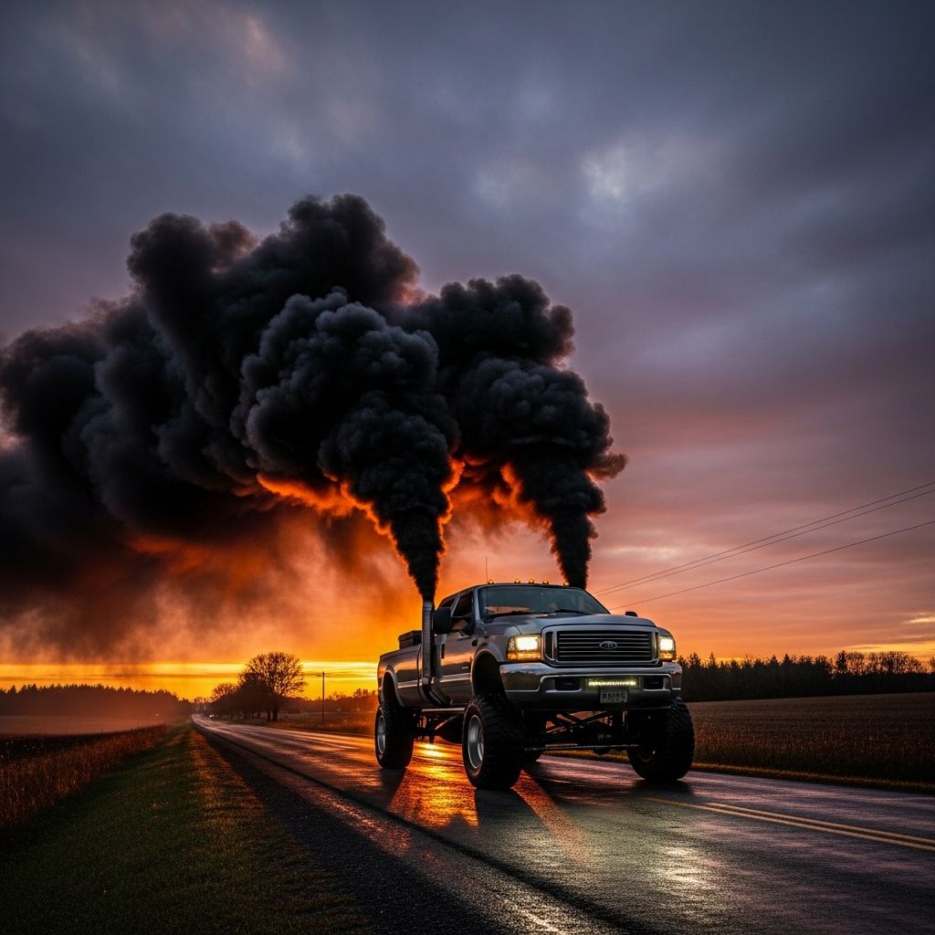 Explore how rolling coal works, why it is dangerous, and how federal and state laws are responding to this smoky roadway trend.
