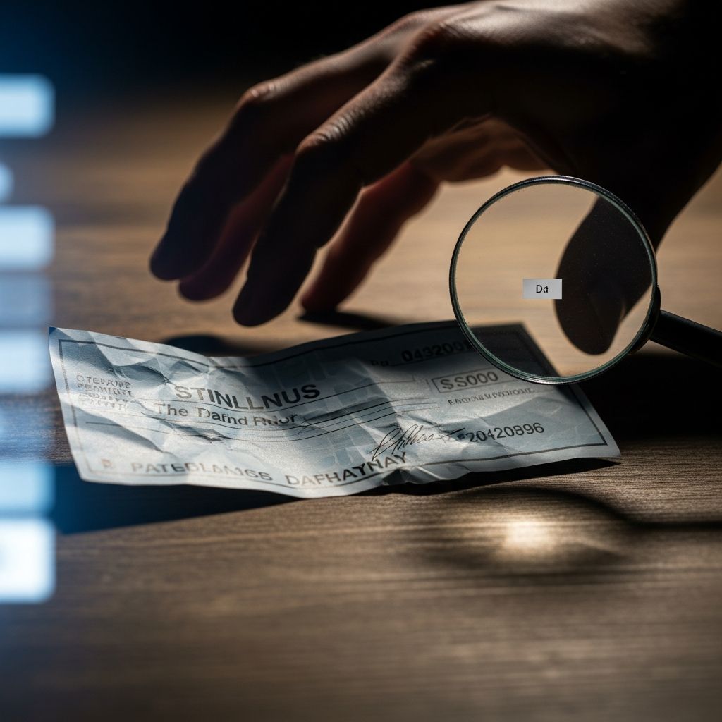 Learn how to identify stolen or misdirected stimulus payments, report identity theft fast, and protect your tax and financial accounts.
