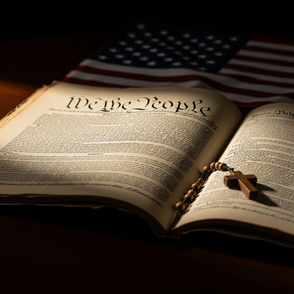 Understand how the First Amendment shapes school prayer, the Pledge of Allegiance, and student religious rights in public classrooms.
