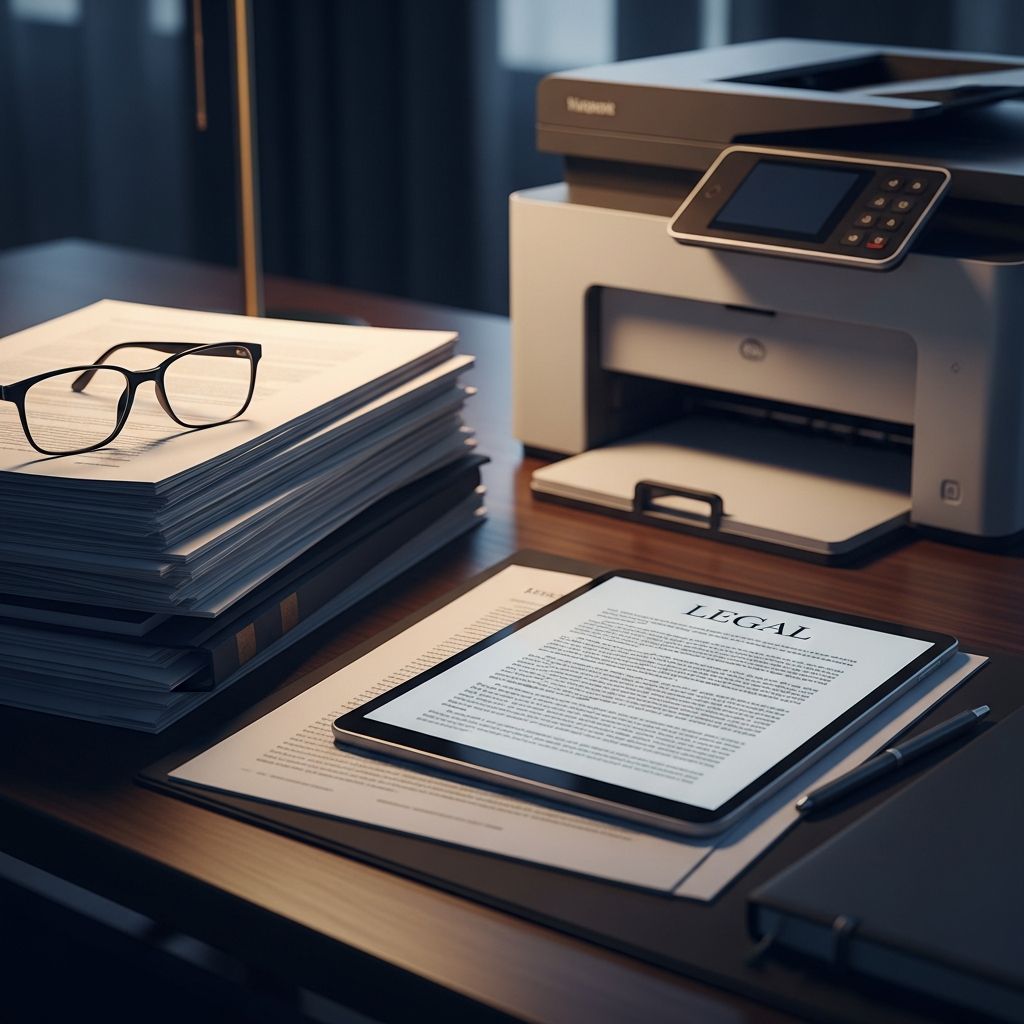 Practical printing tactics that help legal professionals save time, cut errors, protect confidentiality, and present documents professionally.