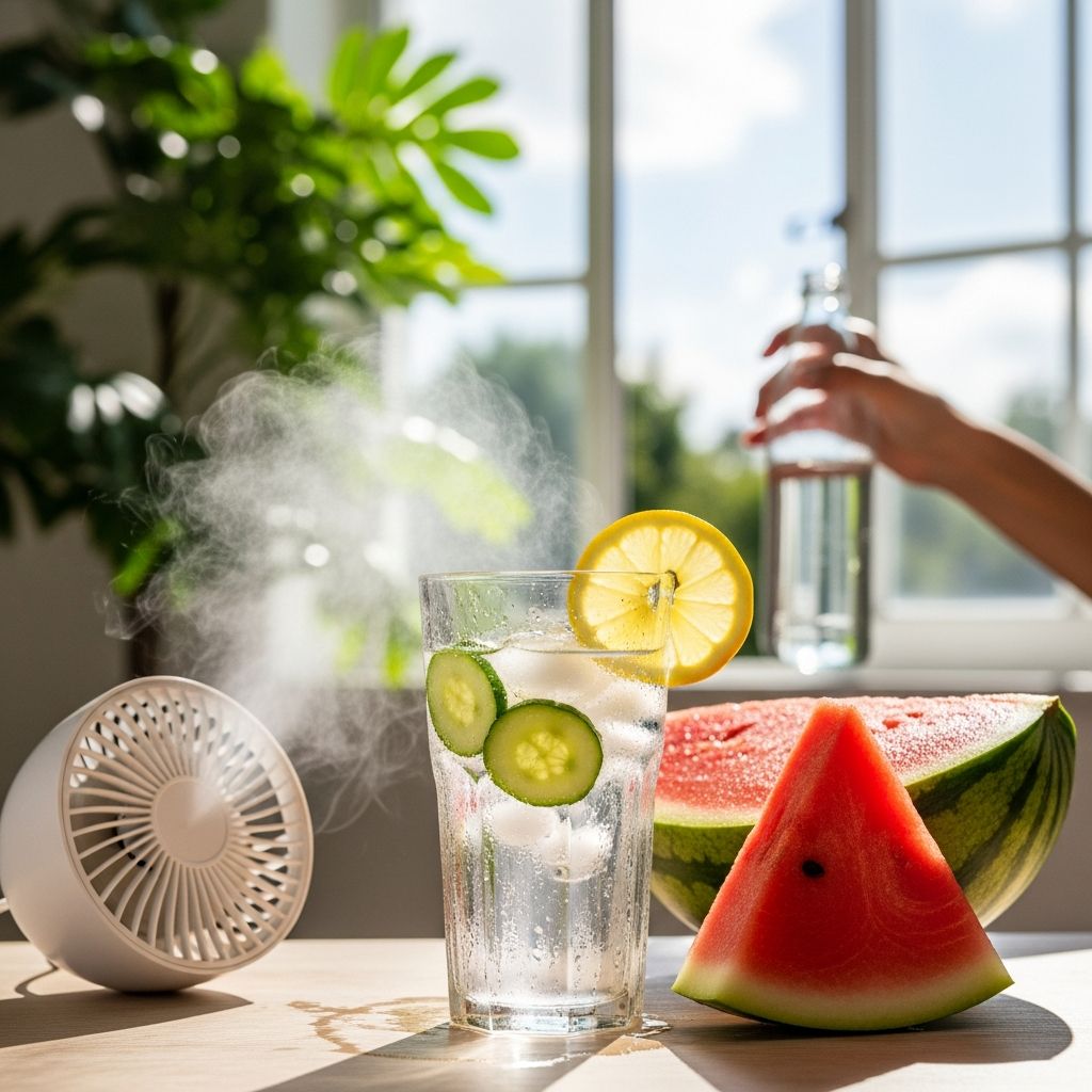 Beat dangerous heat waves with creative hydration, cooling strategies, and safety tips that protect your body and mind.