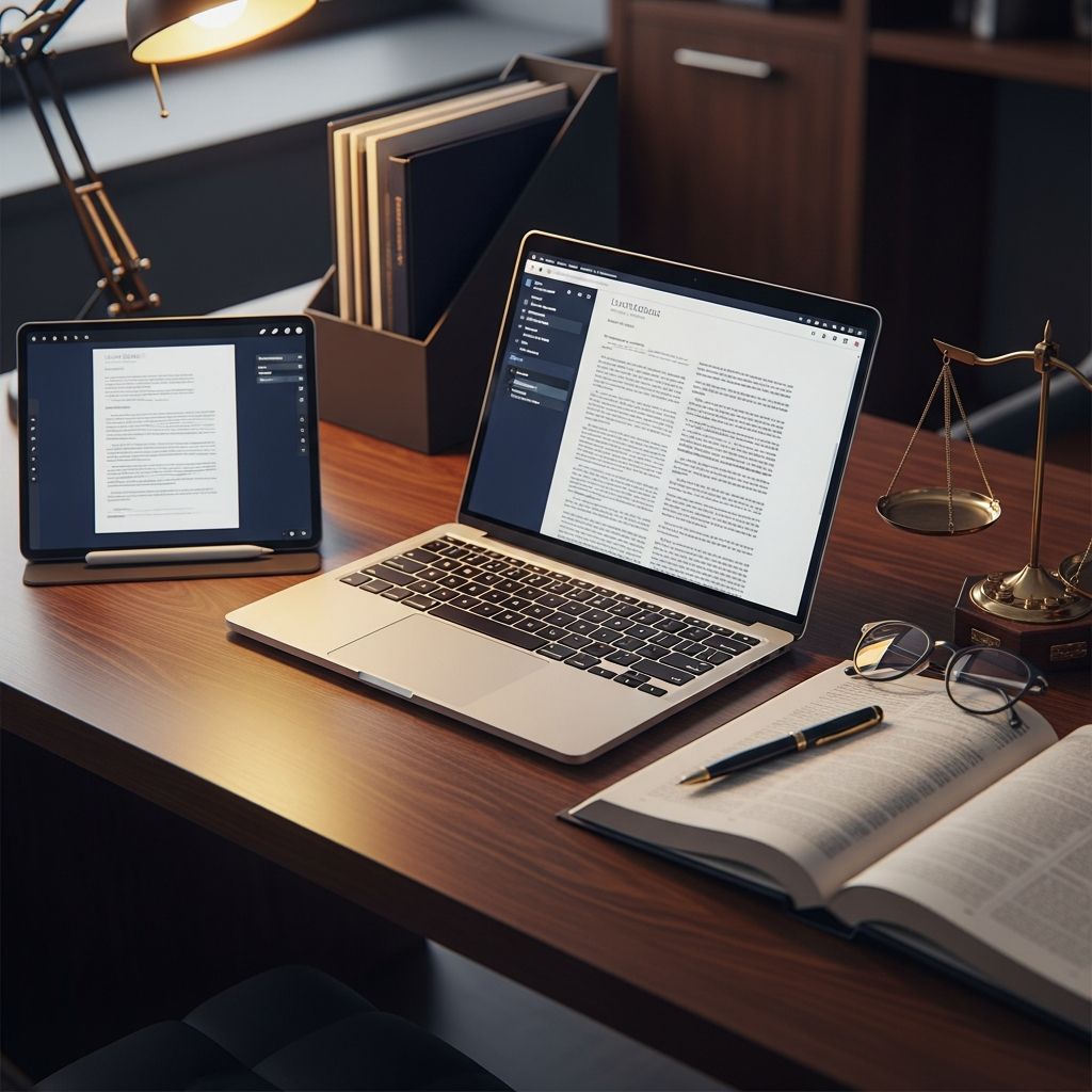 Discover the must-have digital tools that streamline legal drafting, editing, citation, and collaboration for busy legal professionals.