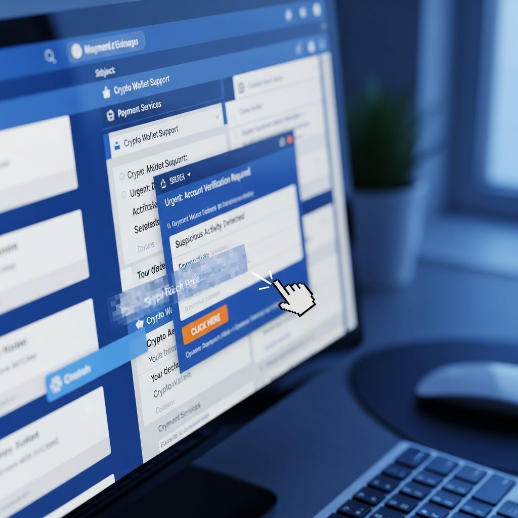 Learn how to recognize and avoid urgent-looking phishing emails that pretend to be from wallets, payment apps, and other financial services.