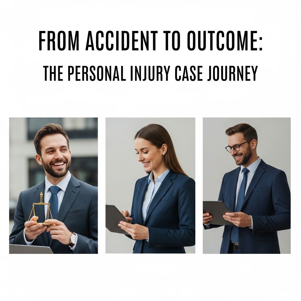 Understand how a personal injury claim moves from the accident scene through investigation, negotiation, trial, and potential appeal.