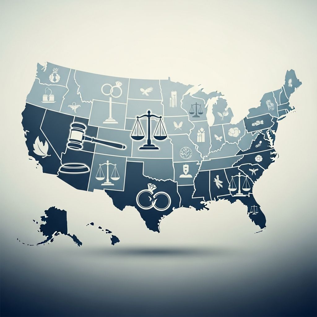 Learn how residency, grounds, waiting periods, and paperwork rules shape the divorce process across different U.S. states.
