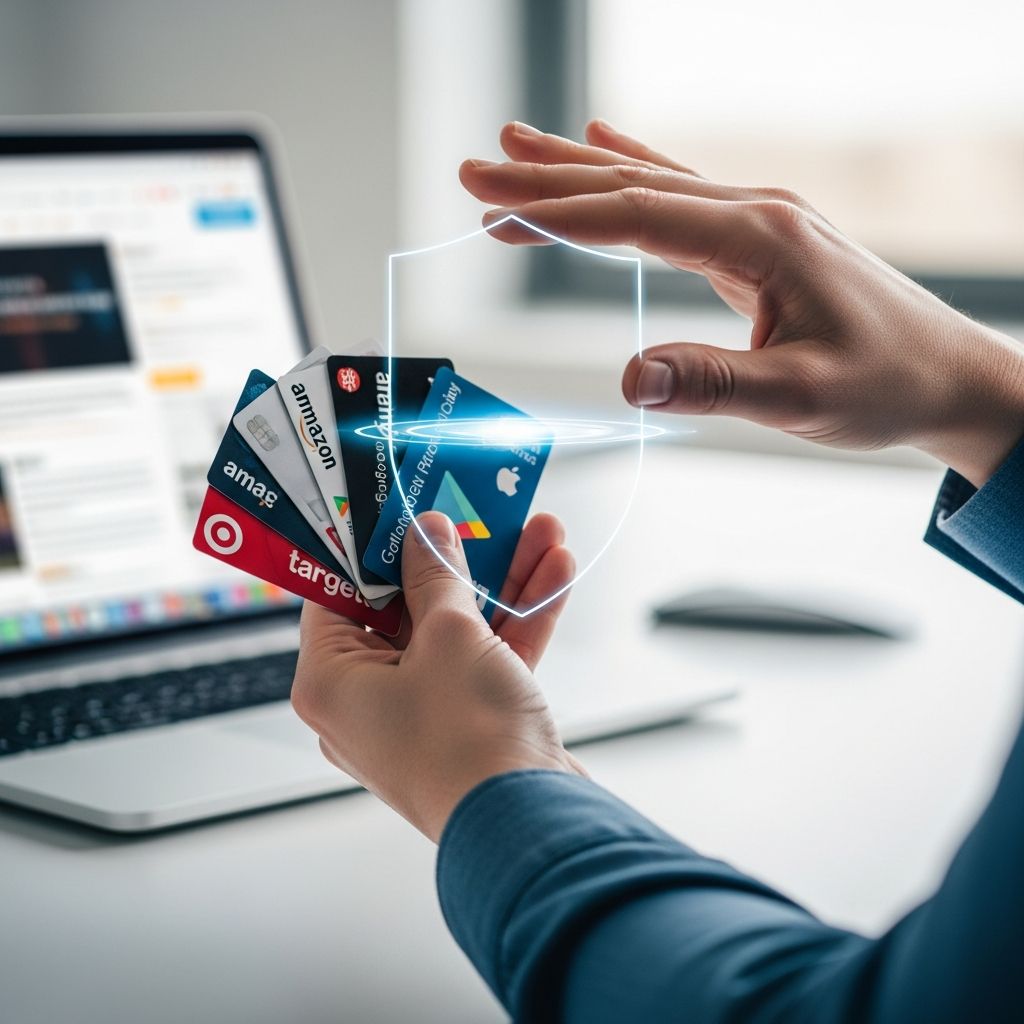 Learn how gift card scams work, how to spot the red flags, and what to do fast if a scammer convinces you to pay with a gift card.