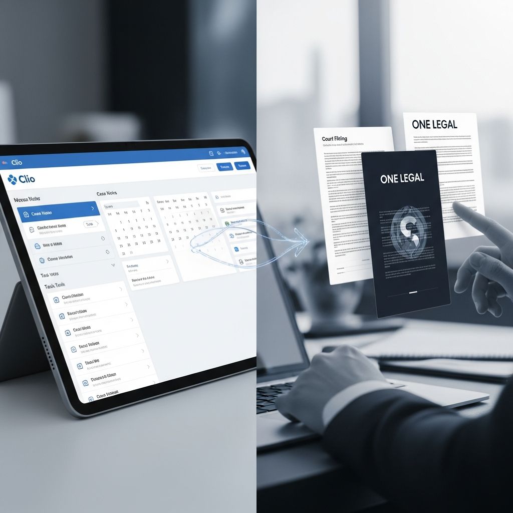 Discover how combining Clio and One Legal transforms case management, eFiling, and collaboration into a single, efficient workflow.