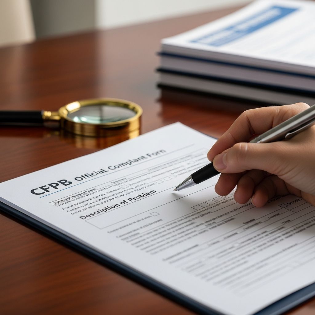 Learn how to file an effective complaint with the CFPB, track the company’s response, and protect your rights with financial products.