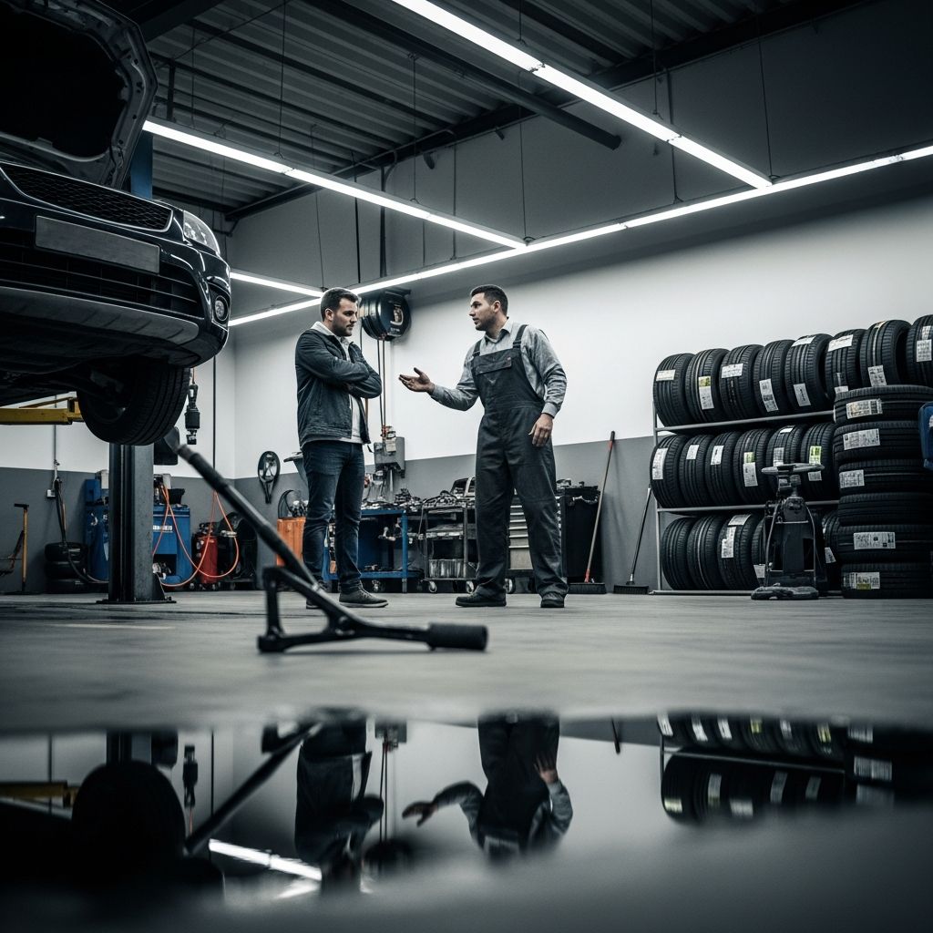 Understand when fast oil change, tire, and minor auto service centers can be held legally responsible for damage or injuries.