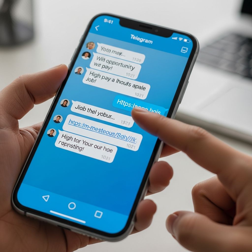 Learn how to recognize, verify, and avoid fake job offers that reach you through Telegram and other messaging apps.