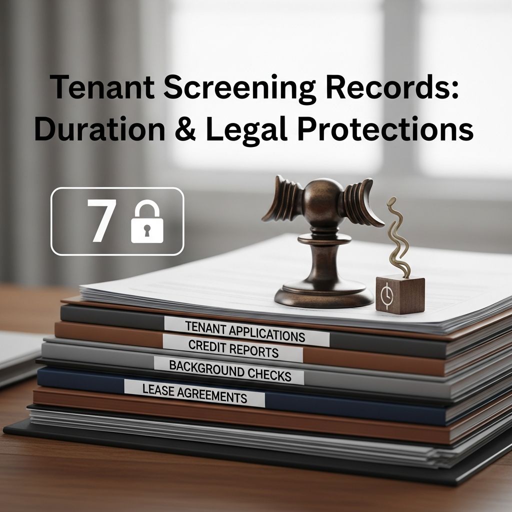 Understand how long evictions and lawsuits appear on your rental history and what legal protections apply.