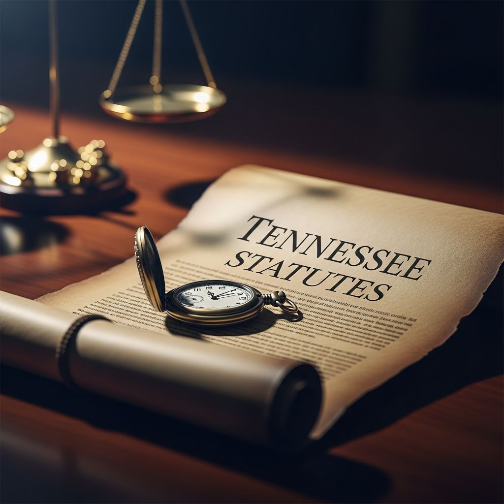 Learn how Tennessee’s statutes of limitations set strict deadlines for civil lawsuits and criminal charges across the state.