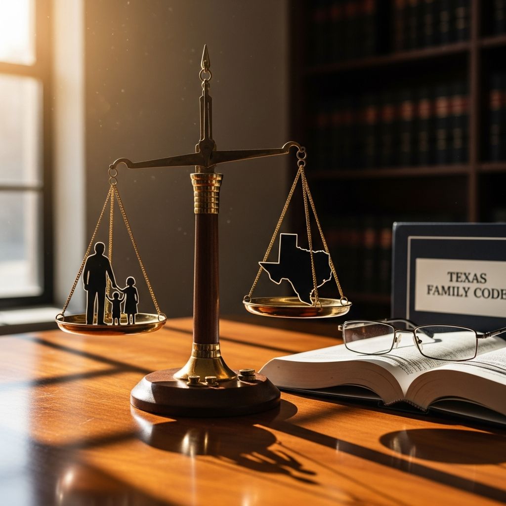 Understanding Texas grandparent visitation laws, filing requirements, and court considerations for family access.