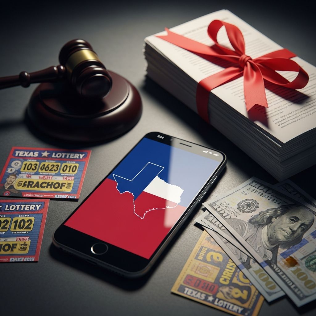 How a delayed Texas jackpot exposed legal gray areas around lottery courier apps, payouts, and players’ rights.