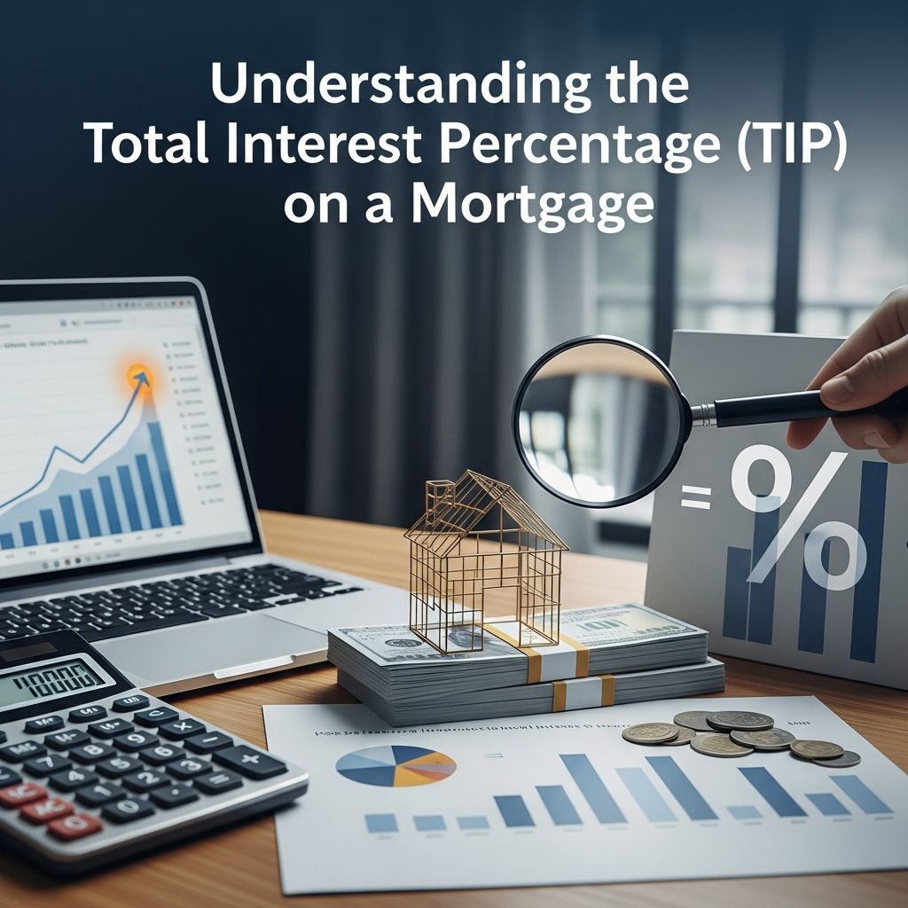 Learn how the Total Interest Percentage (TIP) reveals the long-term borrowing cost of your mortgage beyond the monthly payment.