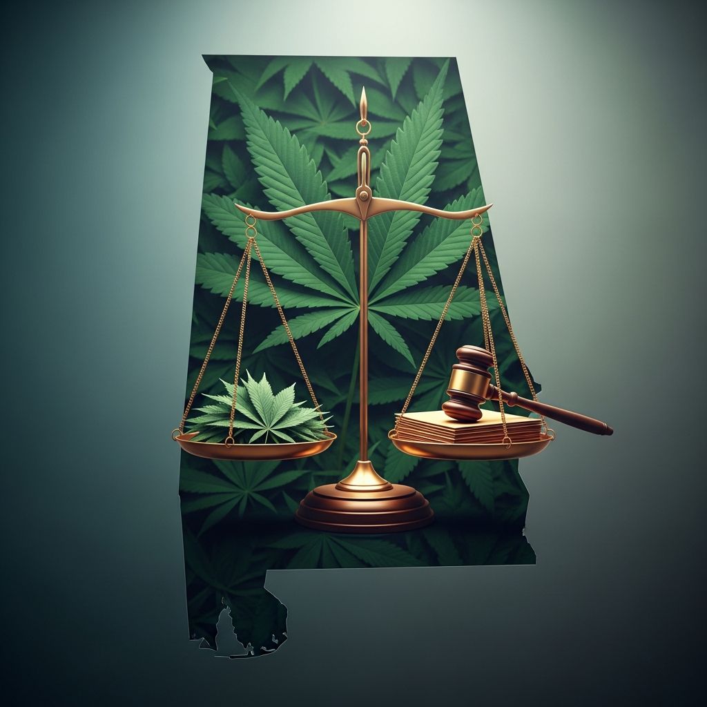 A clear, practical guide to Alabama’s strict marijuana laws, penalties, and limited medical exceptions for residents and visitors.