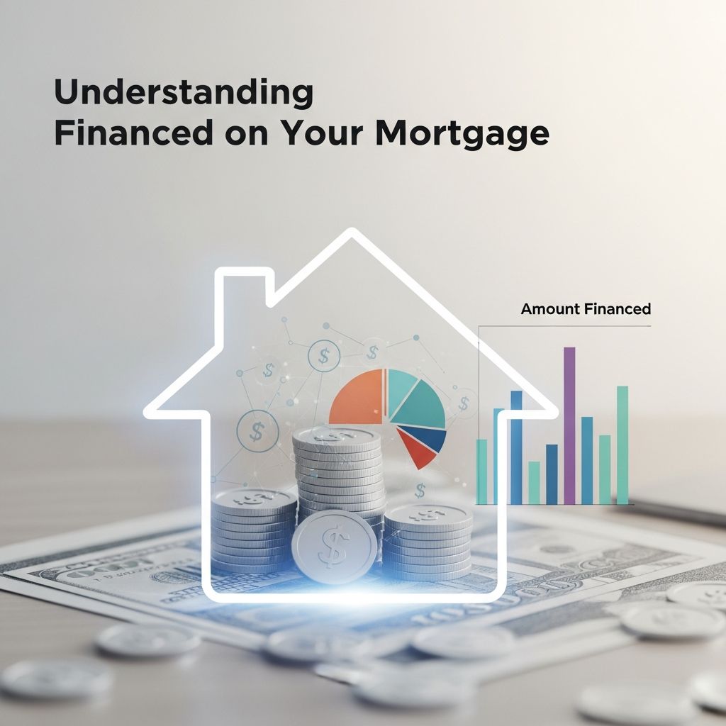Learn how the mortgage amount financed is calculated, why it differs from your loan amount, and how it affects your long-term borrowing costs.