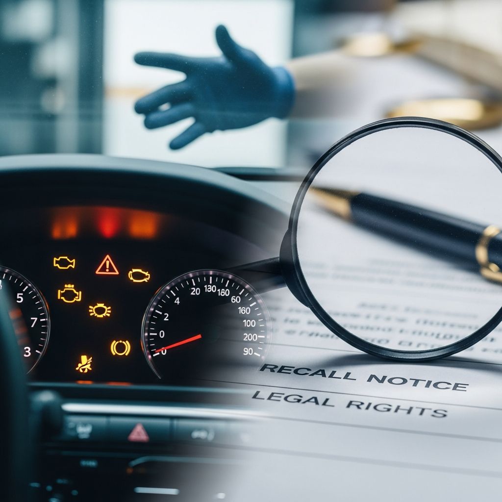Learn how car safety recalls work, what your rights are, and the legal steps you can take if a defective vehicle causes injury or loss.