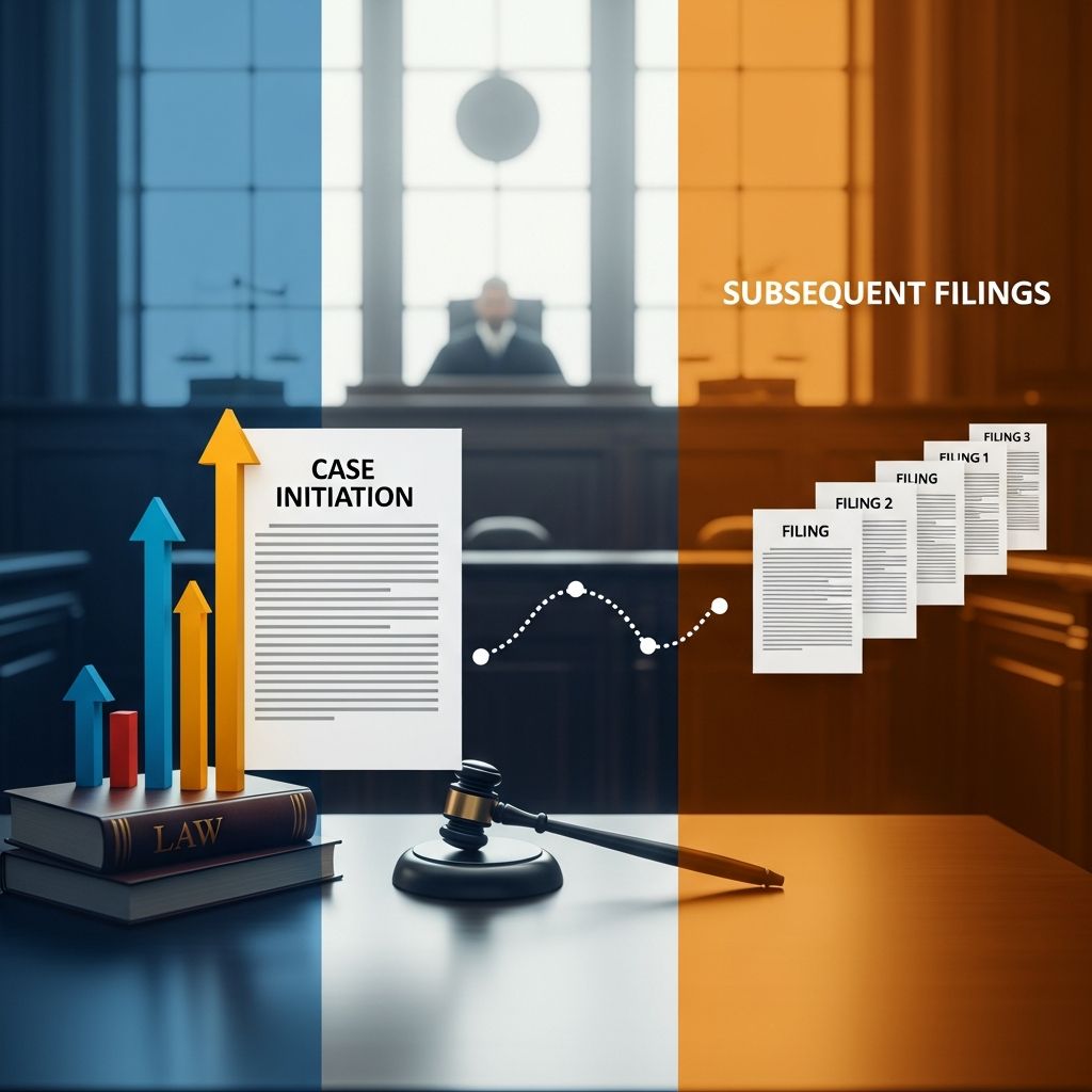 Learn how to distinguish between initiating a case and filing into an existing matter in modern civil litigation.