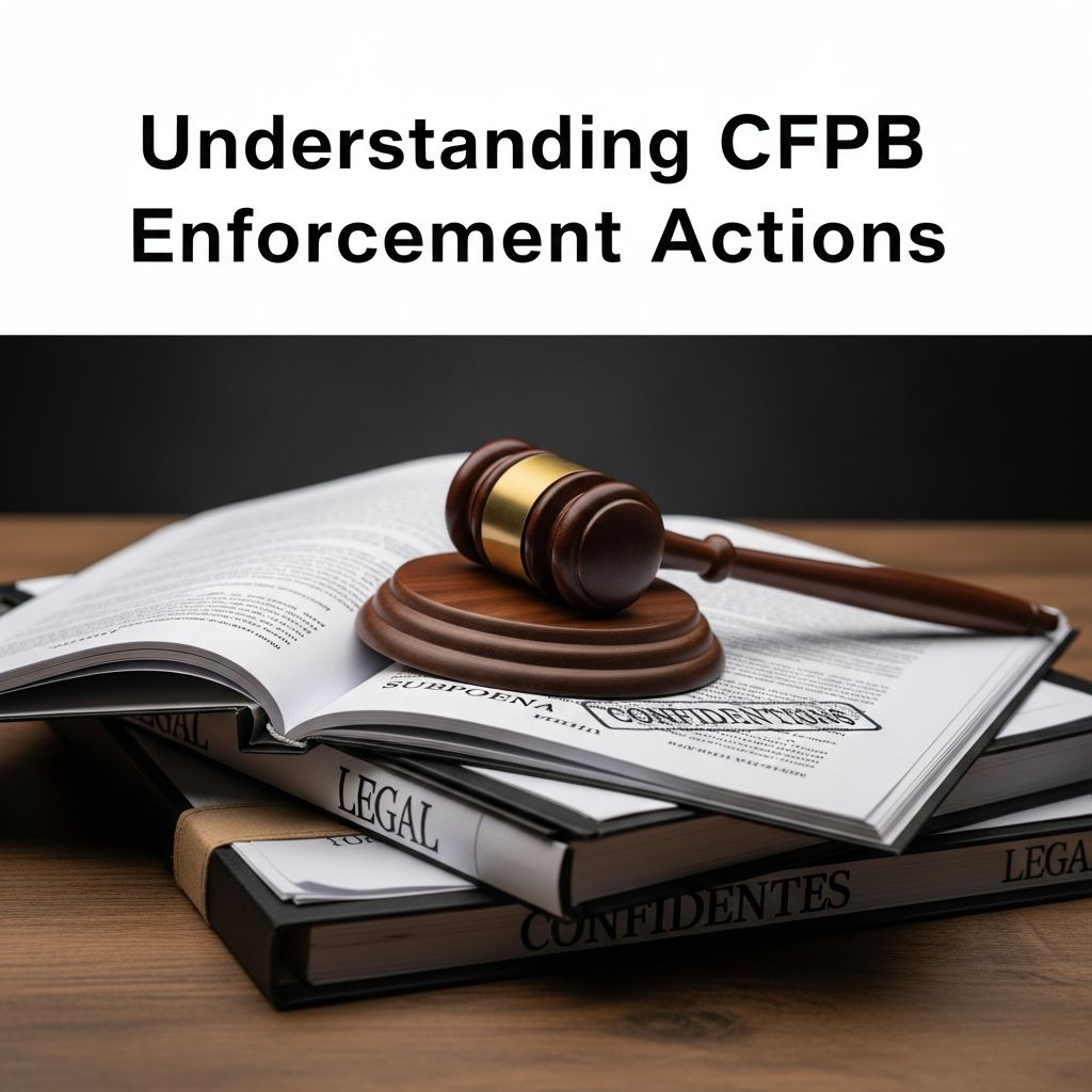How CFPB enforcement actions protect consumers, shape the financial marketplace, and hold companies accountable under federal law.