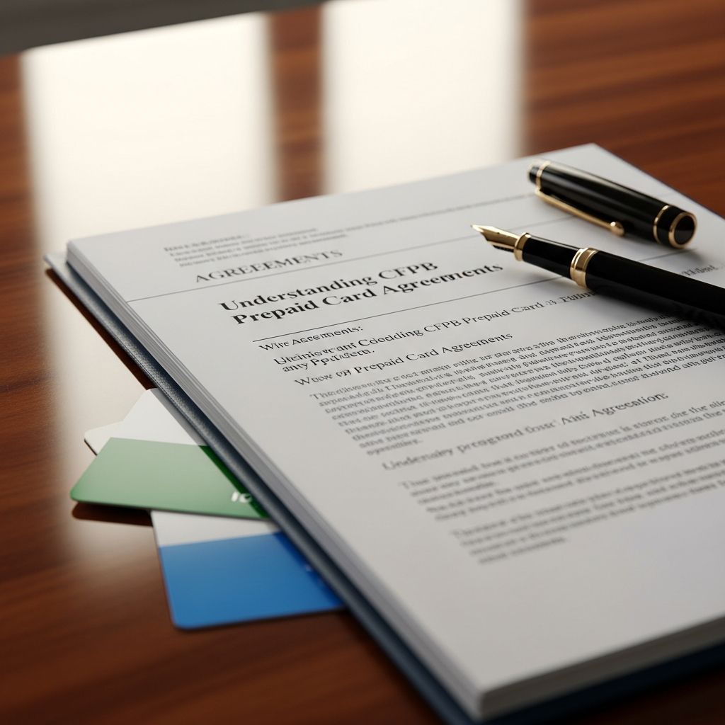 Learn how prepaid card agreements work, what they must disclose, and how CFPB rules protect your funds and limit fees.