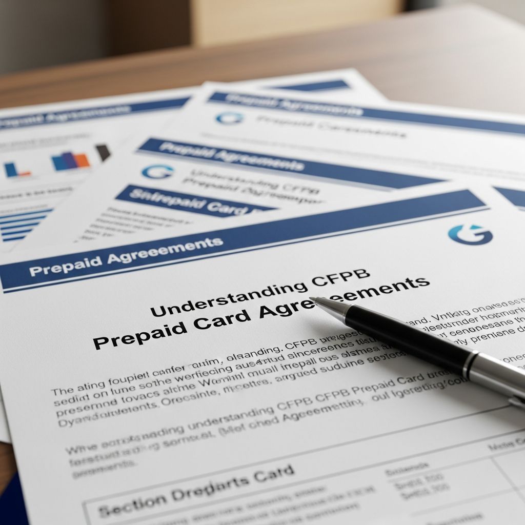 Learn how CFPB-filed prepaid card agreements work, what they disclose, and how to compare fees and protections before you load money.