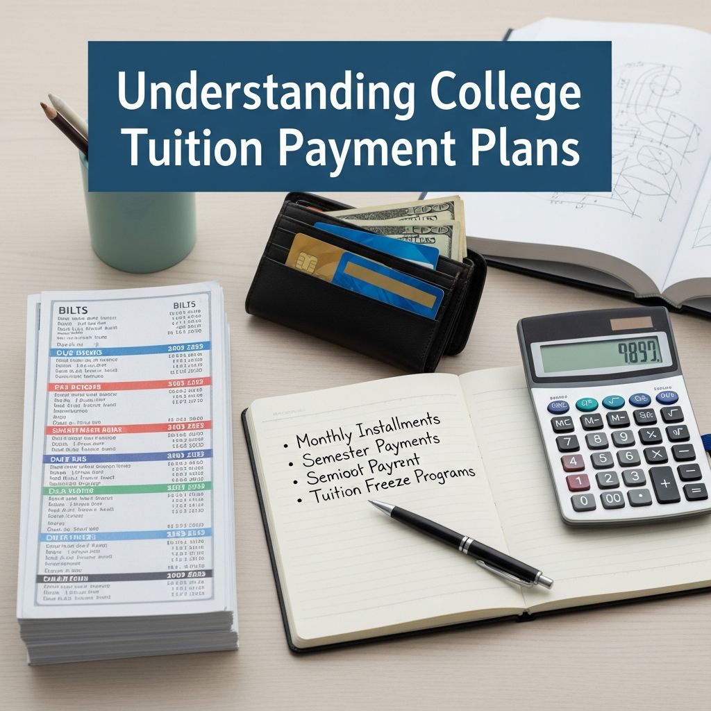 Learn how tuition payment plans work, what they cost, and how to compare them with student loans and other college funding options.
