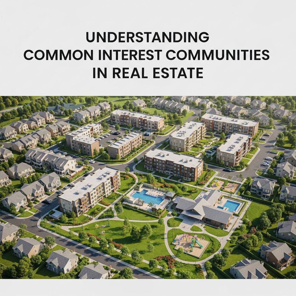Learn how common interest communities work, from shared ownership and HOA powers to fees, restrictions, and buyer protections.