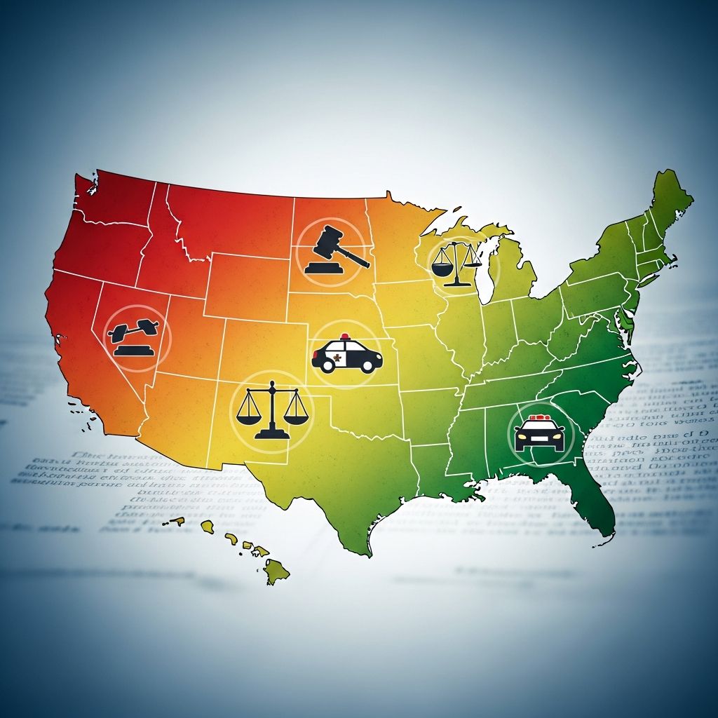 A practical guide to how drunk and drugged driving laws differ across U.S. states and what those differences mean for drivers.