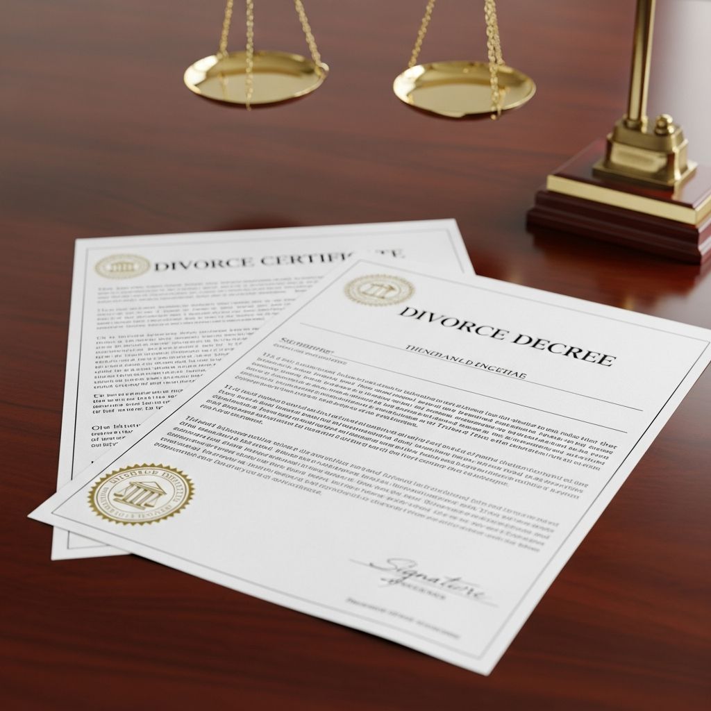 Learn the difference between divorce decrees and divorce certificates and how to request official copies from government offices.