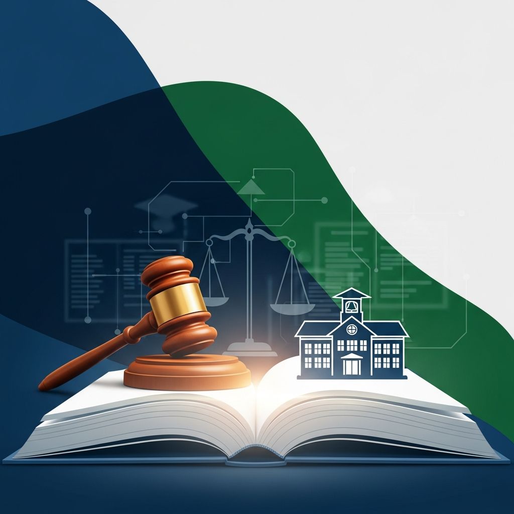 Explore how education law shapes schools, protects students’ rights, and balances federal, state, and local responsibilities in the U.S.