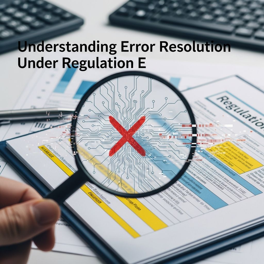 Learn how Regulation E protects you when electronic fund transfer errors occur and what steps you and your bank must follow.