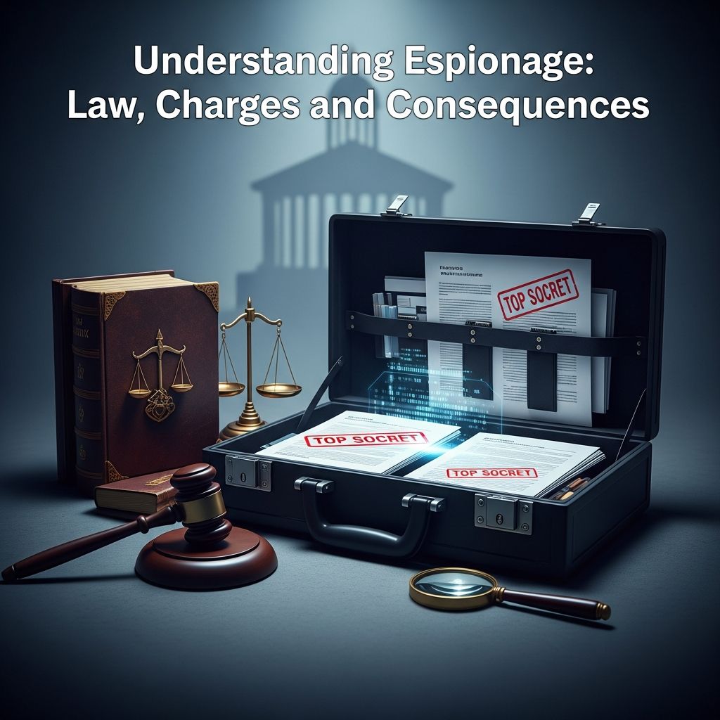 A comprehensive look at espionage laws, federal charges, and real-world consequences in the U.S. legal system.