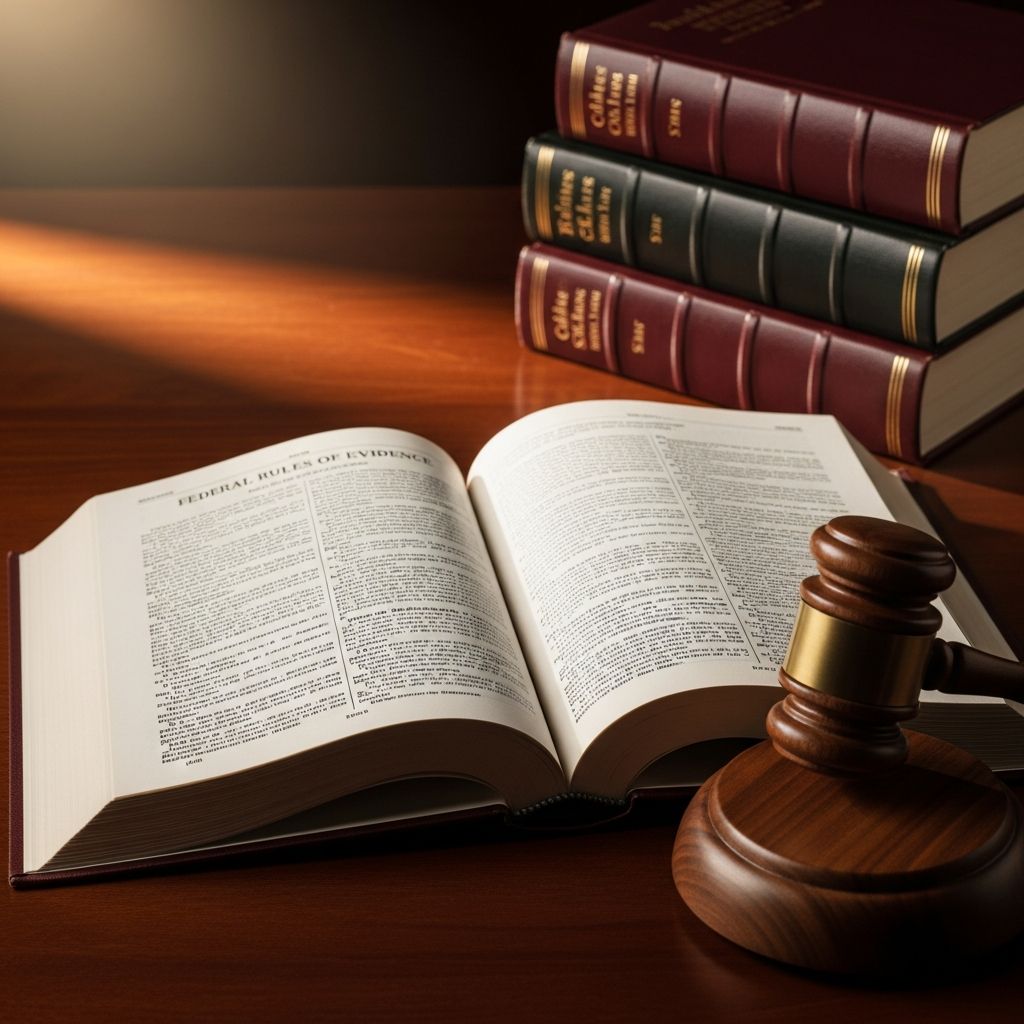 Learn how the Federal Rules of Evidence shape what juries can hear, how judges decide admissibility, and why these rules matter in every trial.