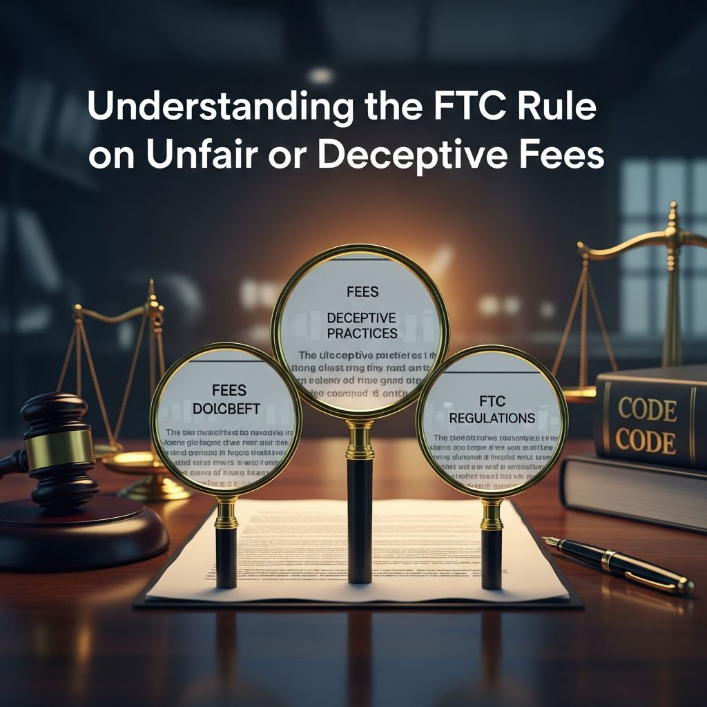 Learn how the FTC’s Rule on Unfair or Deceptive Fees changes pricing disclosure for tickets, travel, and other services.