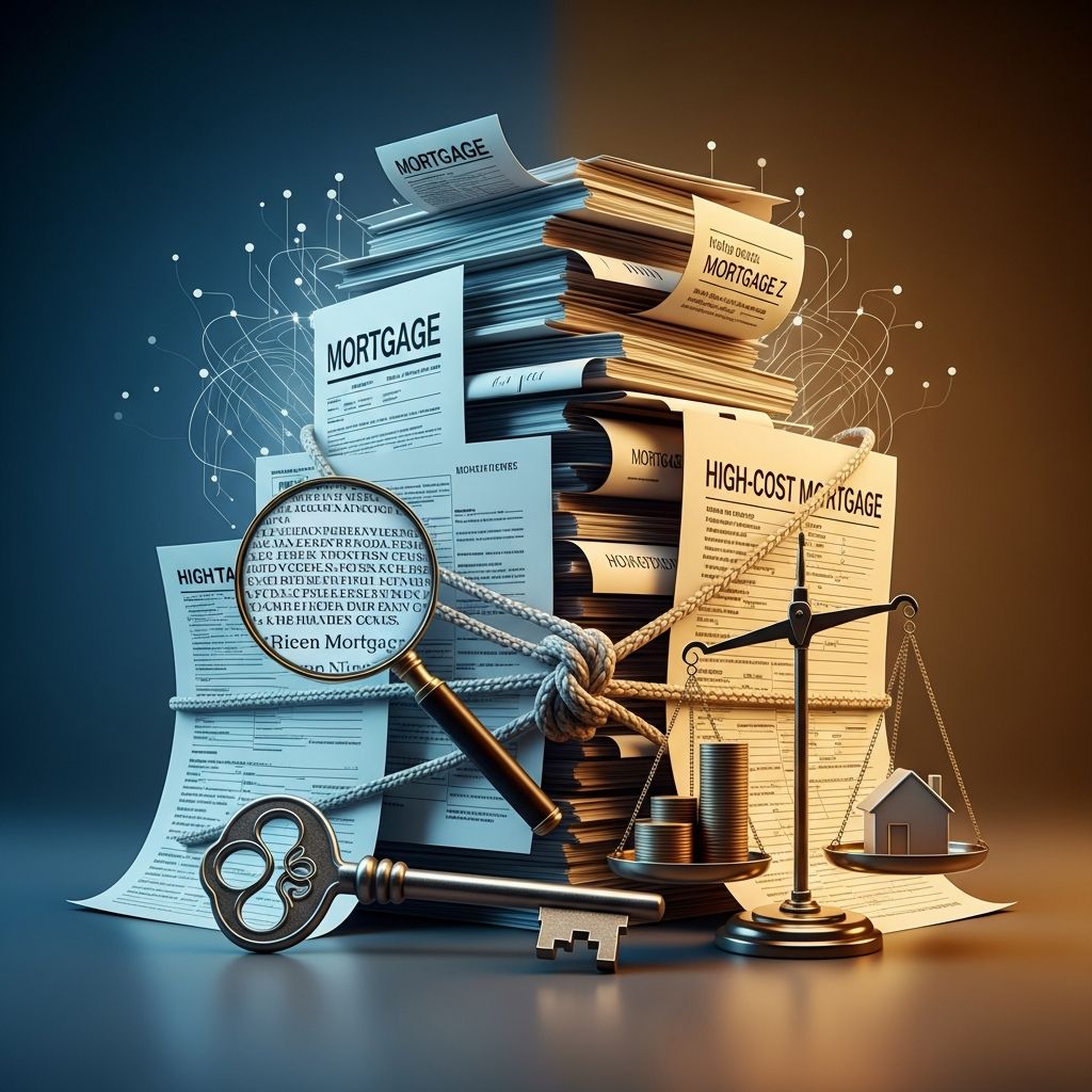 A practical guide to how Regulation Z defines, tests, and restricts high-cost mortgages to protect homeowners.