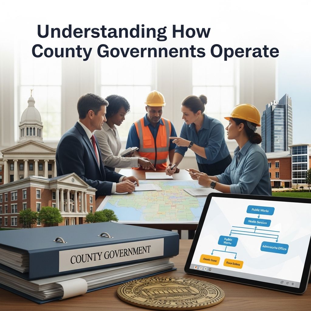 Learn how county governments are structured, what they do, and why they matter for everyday life in communities across the United States.