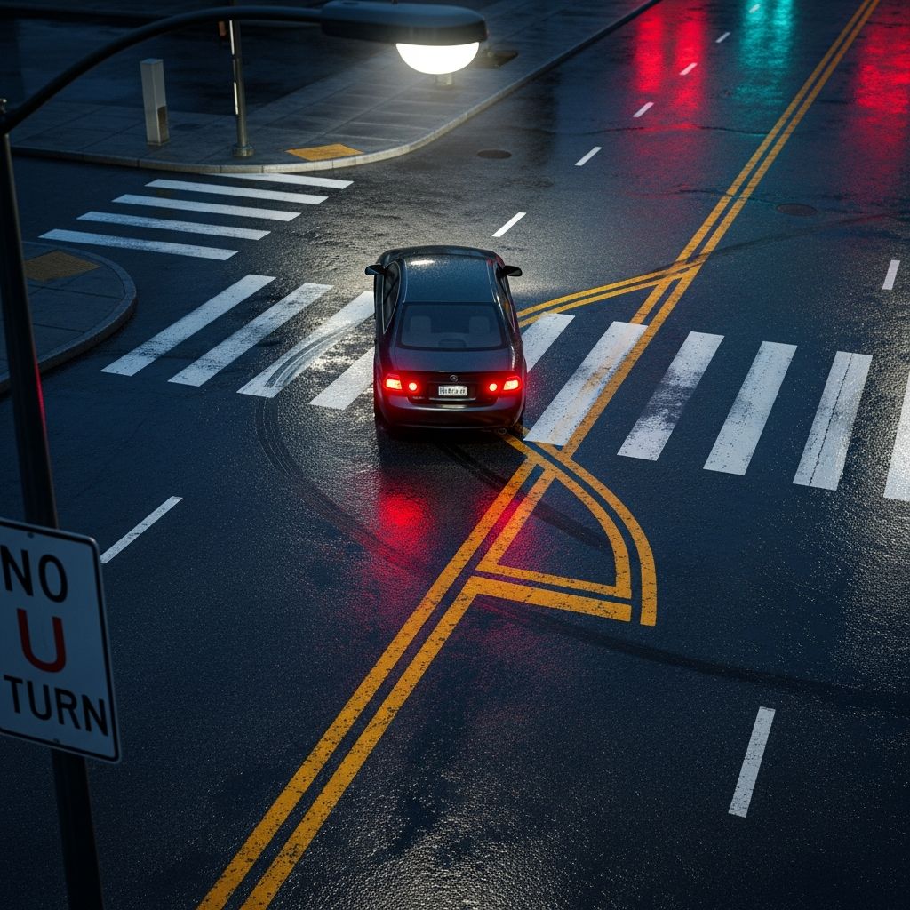 Learn what makes a U-turn illegal, common restrictions, penalties, and how to avoid dangerous and costly traffic violations.