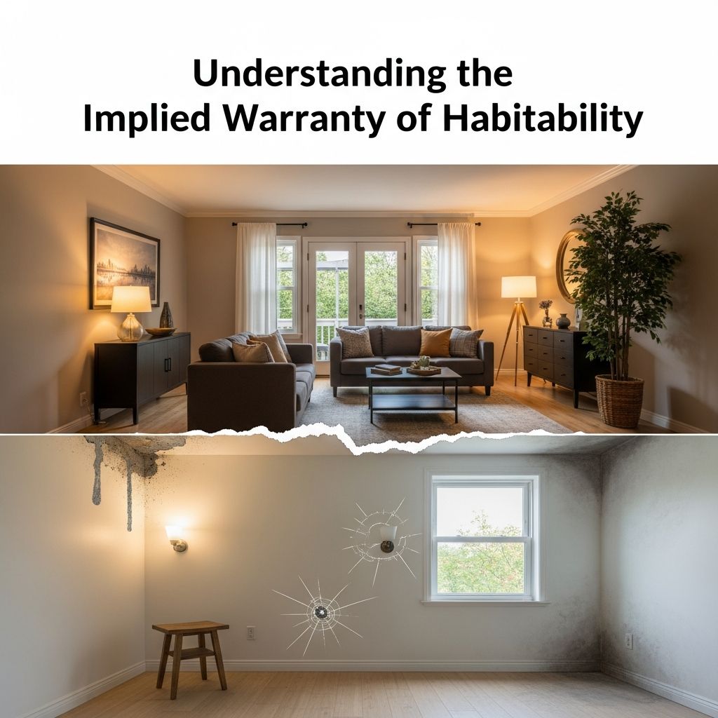 Learn how the implied warranty of habitability protects tenants’ rights to safe, sanitary, and livable rental housing in the United States.