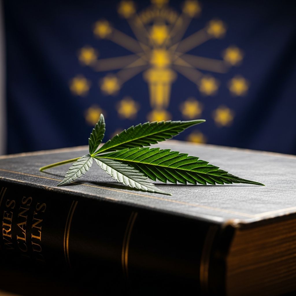 A clear, up-to-date guide to how Indiana treats marijuana possession, sale, and related offenses under state law.